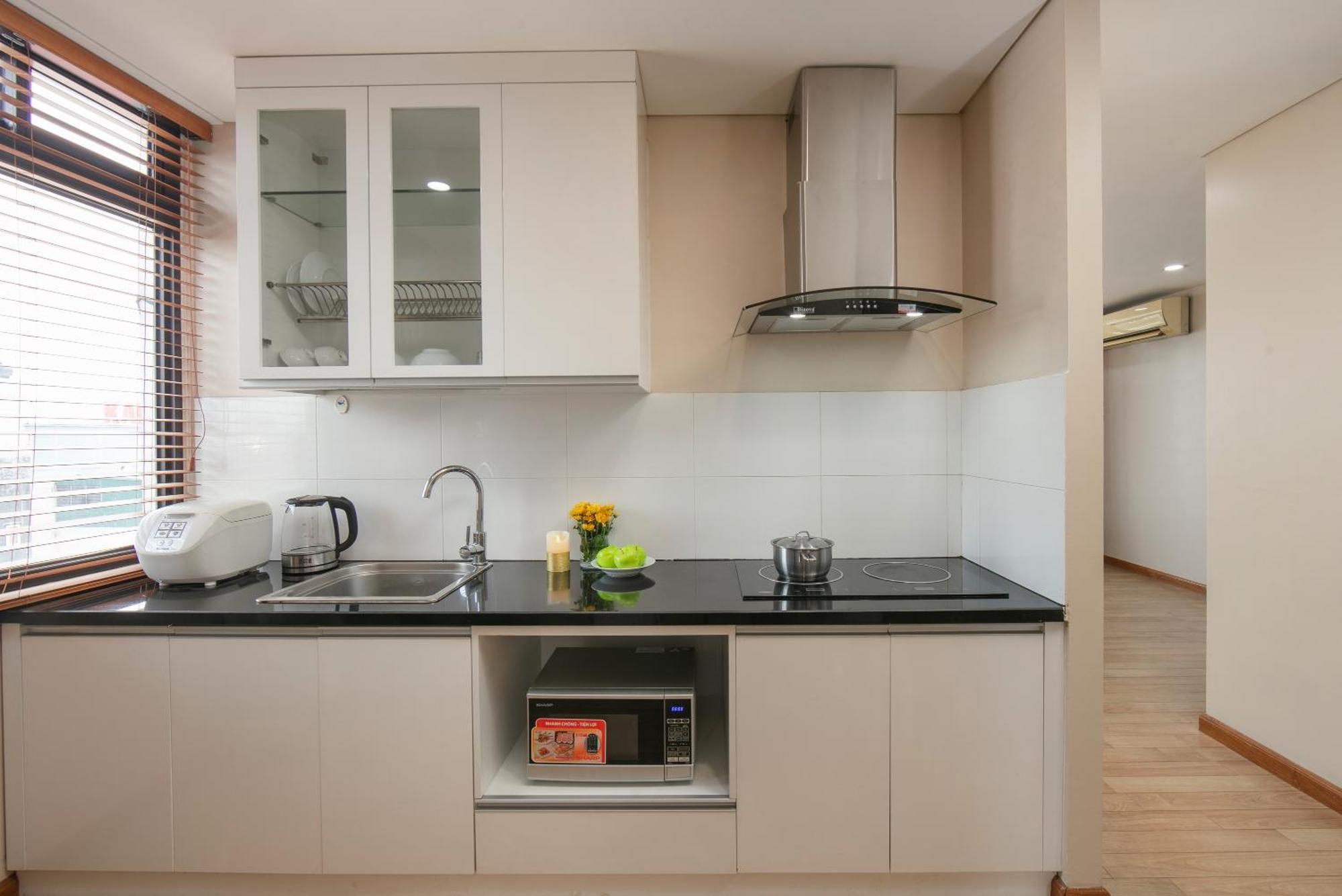 Hb Serviced Apartment - 121B Quan Hoa Hanoi Zewnętrze zdjęcie