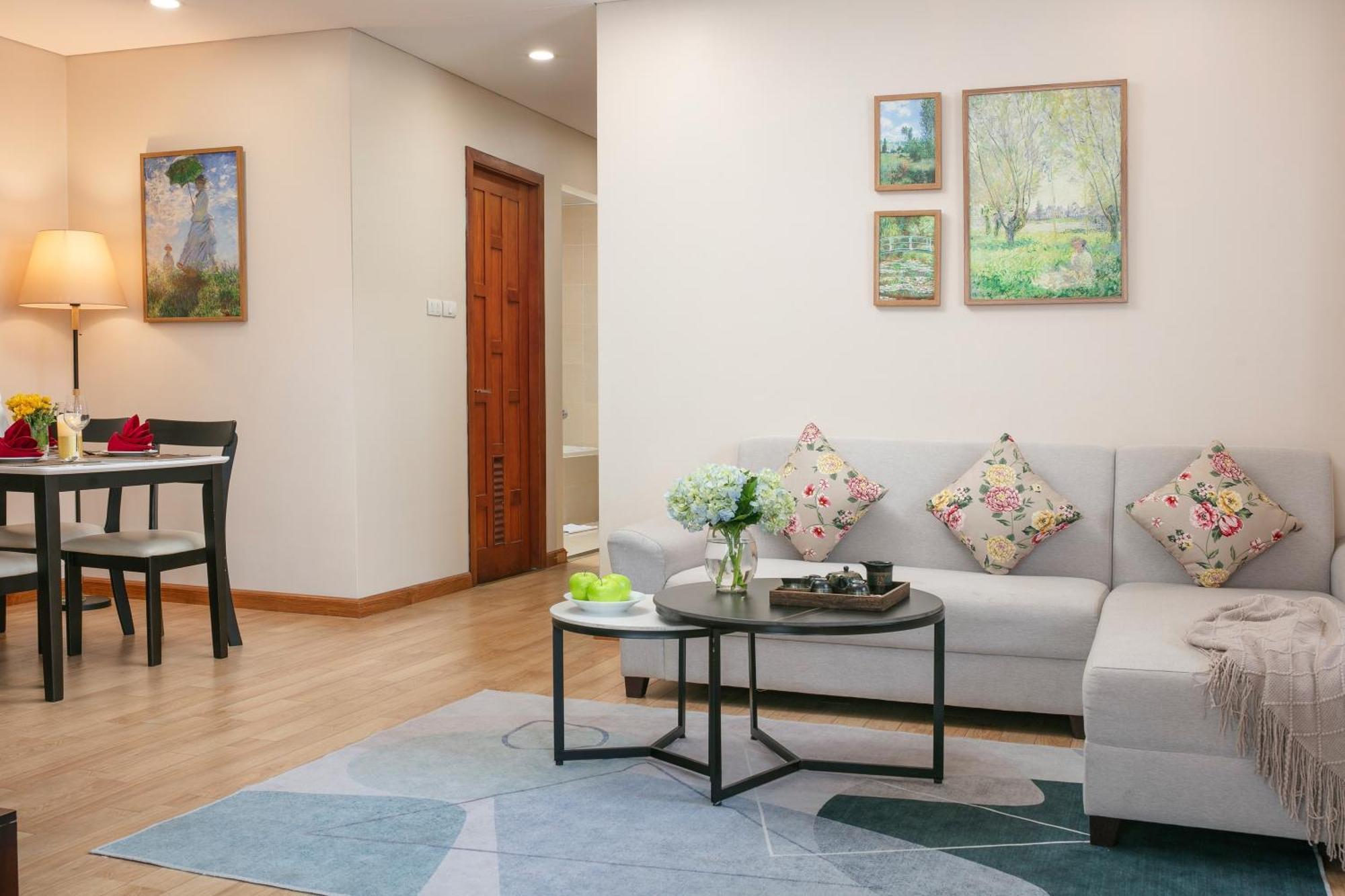 Hb Serviced Apartment - 121B Quan Hoa Hanoi Zewnętrze zdjęcie
