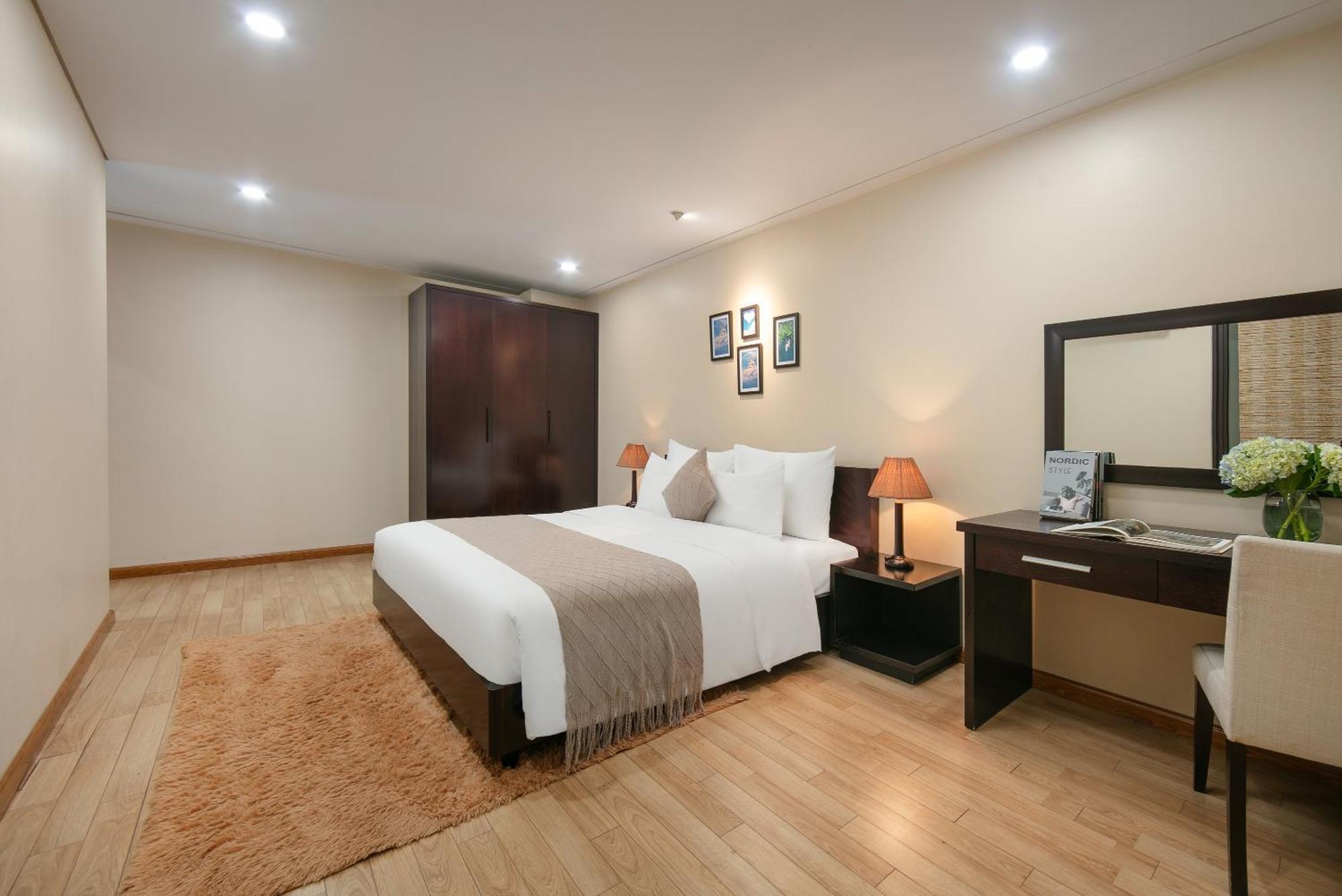 Hb Serviced Apartment - 121B Quan Hoa Hanoi Zewnętrze zdjęcie