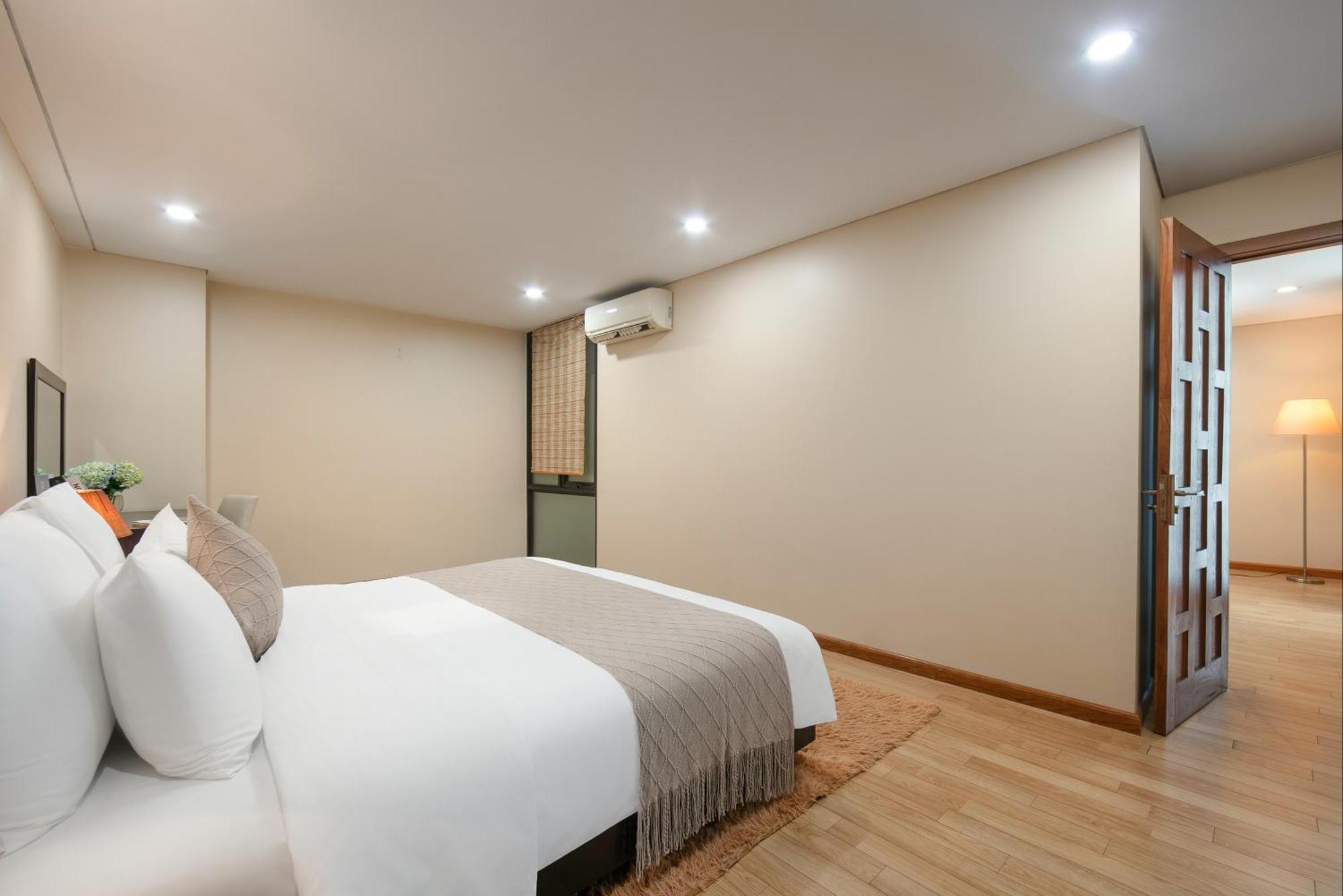 Hb Serviced Apartment - 121B Quan Hoa Hanoi Zewnętrze zdjęcie
