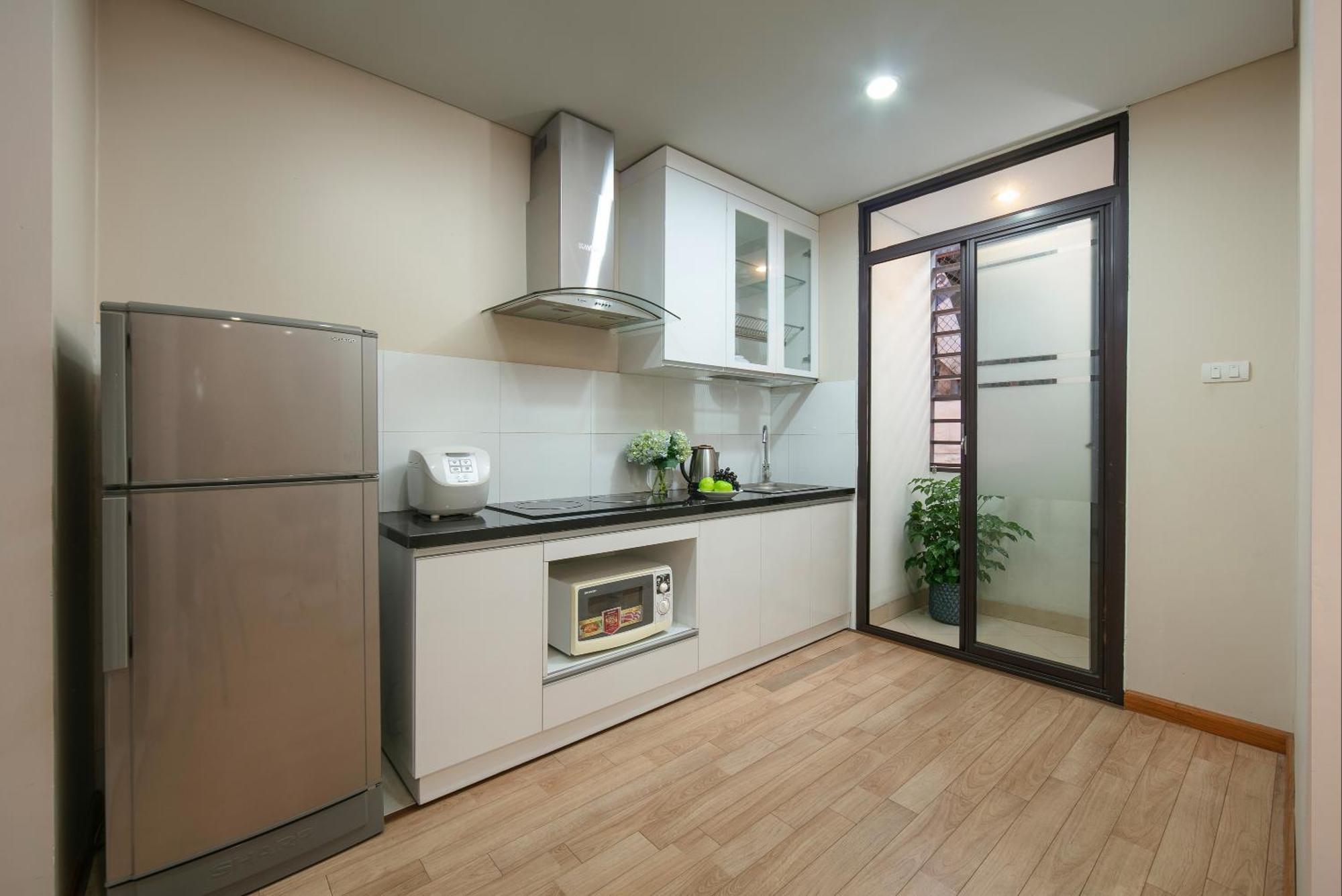 Hb Serviced Apartment - 121B Quan Hoa Hanoi Zewnętrze zdjęcie